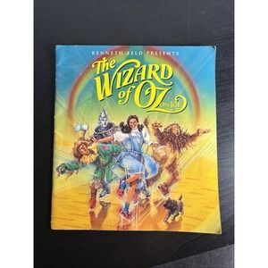 Vintage 1995 Kenneth Feld presents The Wizard of Oz on Ice Program Souvenir Book